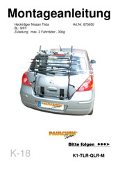 Paulchen System 873650 Montageanleitung