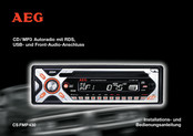Aeg CS FMP 430 Installations- Und Bedienungsanleitung