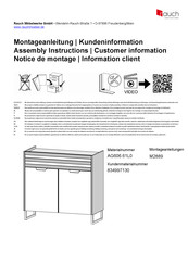 Rauch AG606.61L0 Montageanleitung