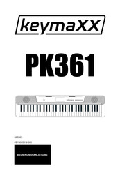 keymaXX PK361 Bedienungsanleitung