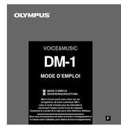 Olympus VOICE&MUSIC DM-1 Bedienungsanleitung