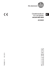 IFM Electronic Ecomat300 AC2625 Gerätehandbuch