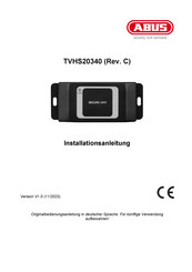 Abus TVHS20340 Installationsanleitung