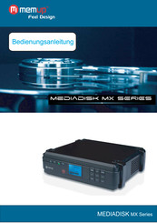 MEMUP Mediadisk MX-Serie Bedienungsanleitung