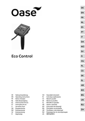 Oase Eco Control Gebrauchsanleitung