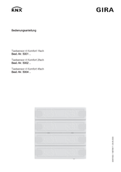 Gira 5001 serie Bedienungsanleitung