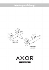 HANSGROHE Axor Citterio M 34635000 Montageanleitung