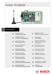 Bosch Security Conettix ITS-300GSM Installationshandbuch