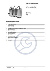 Grundfos Unilift AP35 Serviceanleitung