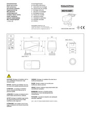 Kieback&Peter MD15-SBT Montagehinweis