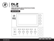 Mackie DLZ CREATOR XS Schnellstartanleitung