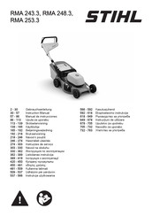 Stihl RMA 243.3 Gebrauchsanleitung