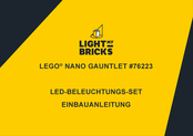 LIGHT MY BRICKS 76223 Einbauanleitung