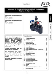 Graf 350022 Bedienungsanleitung