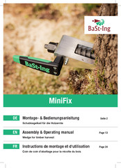 BaSt-ING MiniFix Montage- & Bedienungsanleitung