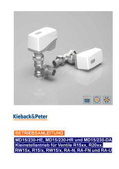 Kieback&Peter MD15/230-HR Betriebsanleitung