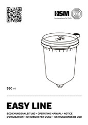 HSM EASY LINE Bedienungsanleitung