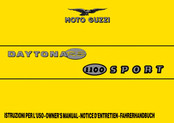 MOTO GUZZI DAYTONA RS 1100 SPORT 1996 Fahrerhandbuch