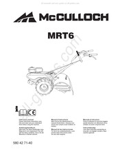 McCulloch MRT6 Anleitungshandbuch