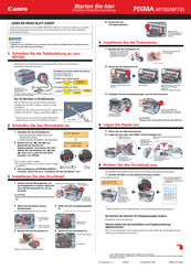 Canon MP780 Schnellstartanleitung