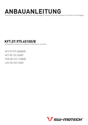 SW-Motech KFT.07.975.30000/B Anbauanleitung