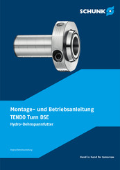 SCHUNK TENDO Turn DSE Montage- Und Betriebsanleitung