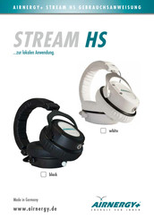 AIRNERGY STREAM HS Gebrauchsanweisung