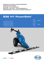 BSC 635 HY PowerSafe Bedienungs- Und Wartungshandbuch