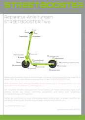 STREETBOOSTER Two Reparaturanleitung