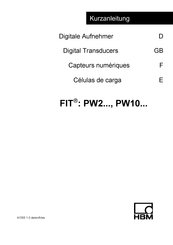 HBM FIT PW2 Serie Kurzanleitung