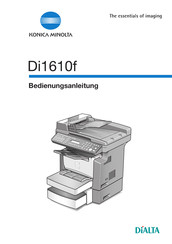 Konica Minolta DiALTA Di1610f Bedienungsanleitung