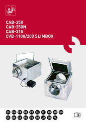 S&P CVB-1100/200 SLIMBOX Bedienungsanleitung