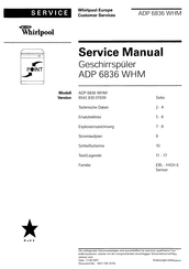 Whirlpool ADP 6836 WHM Service