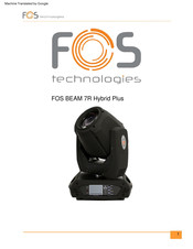FOS Technologies BEAM 7R Hybrid Plus Bedienungsanleitung
