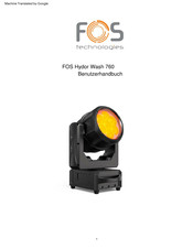 FOS Technologies FOSL006783 Benutzerhandbuch