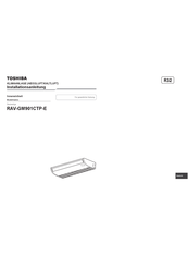 Toshiba RAV-GM901CTP-E Installationsanleitung