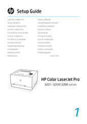 HP Color LaserJet Pro 3288 Installations-Handbuch