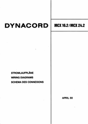 Dynacord MCX 16.2 Stromlaufplan
