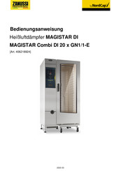 Zanussi NordCap MAGISTAR Combi DI 20 GN1/1-E Serie Bedienungsanweisung