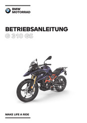 BMW Motorrad G 310 GS 2020 Betriebsanleitung