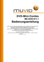 Muvid MC-DVD 911-1 Bedienungsanleitung