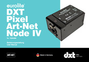 EuroLite DXT Pixel Art-Net Node IV Bedienungsanleitung