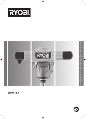 Ryobi RPM18X Übersetzung Der Originalanleitung