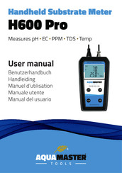 Aquamaster Tools H600 Pro Benutzerhandbuch