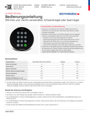 dormakaba LA GARD 700 Basic Bedienungsanleitung