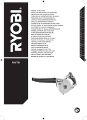 Ryobi R18TB Übersetzung Der Originalanleitung