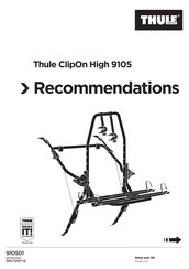 Thule ClipOn High 9105 Bedienungsanleitung