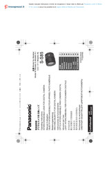 Panasonic Lumix S 85mm F1.8 L-mount Bedienungsanleitung