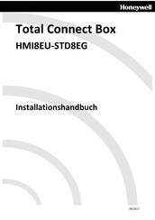Honeywell Total Connect Box HMI8EU-STD8EG Installationshandbuch