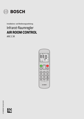 Bosch AIR ROOM CONTROL ARC C IR Installations- Und Bedienungsanleitung